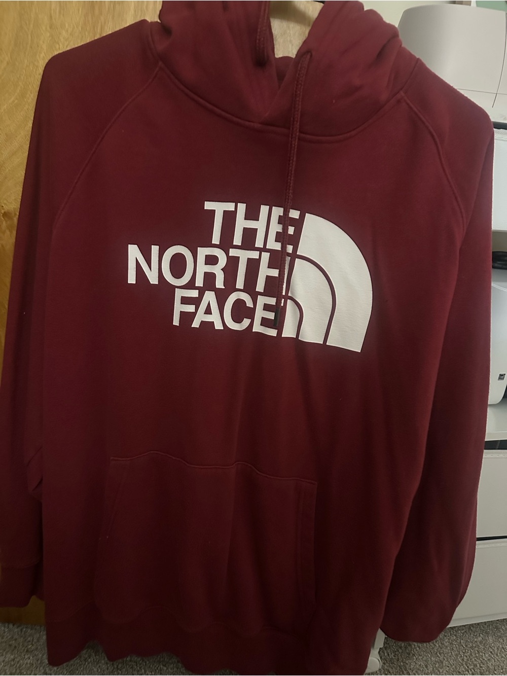 The North Face Women’s Hoodie - Burgundy Red